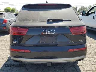 2018 Audi Q7 Premium Plus with VIN WA1LAAF70JD028163, listed as a Copart auction lot 61989305 with 191,095 mi miles and Clean title. Bid and sale history available at DreamBid. Image 6.