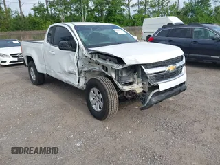 2018 Chevrolet Colorado 4WD Work Truck with VIN 1GCHTBEA1J1155675, listed as a IAAI auction lot 42138501 with 93,592 mi miles. Bid and sale history available at carsss.com. Image 1.