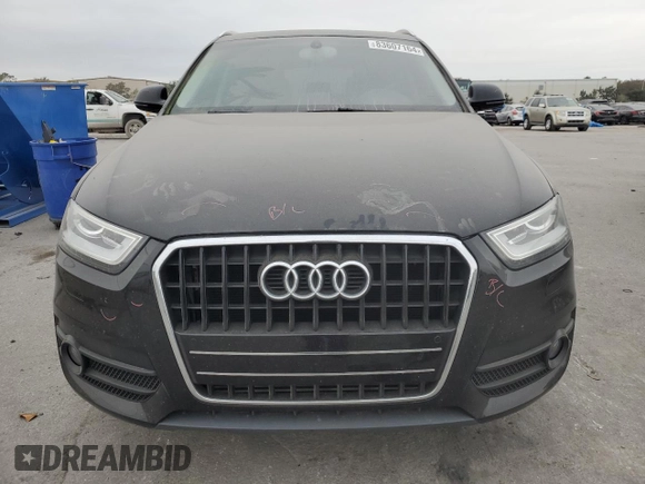 2015 Audi Q3 Prestige with VIN WA1FFCFS2FR001183, listed as a Copart auction lot 83607164 with 80,430 mi miles and Salvage title. Bid and sale history available at DreamBid. Image 5.