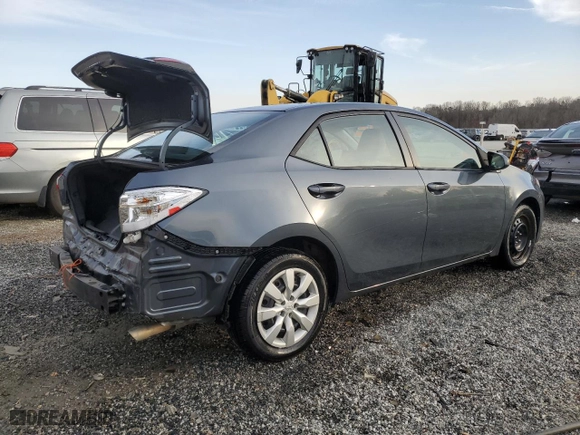 2016 Toyota Corolla L with VIN 2T1BURHE4GC609822, listed as a Copart auction lot 48220615 with 110,285 mi miles and Salvage Title. Bid and sale history available at carsss.com. Image 3.