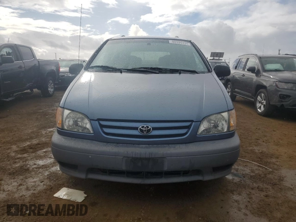 2002 Toyota Sienna LE with VIN 4T3ZF13C82U502111, listed as a Copart auction lot 80394434 with 134,058 mi miles and Clean Title. Bid and sale history available at carsss.com. Image 5.