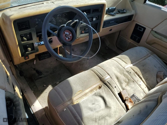 1989 Dodge Dakota "S" with VIN 1B7GL26X9KS123535, listed as a Copart auction lot 81275164 with 188,297 mi miles and Clean Title. Bid and sale history available at carsss.com. Image 8.