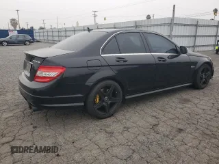2009 Mercedes-Benz C 63 AMG with VIN WDDGF77X79F272909, listed as a Copart auction lot 53105275 with 164,283 mi miles and Clean Title. Bid and sale history available at DreamBid. Image 3.