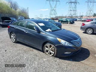 2012 Hyundai Sonata 2.4L Limited PZEV with VIN 5NPEC4AC6CH410774, listed as a IAAI auction lot 41913426 with 79,396 mi miles. Bid and sale history available at carsss.com. Image 1.