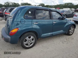 2001 Chrysler PT Cruiser with VIN 3C8FY4BB71T631808, listed as a Copart auction lot 62169635 with 136,216 mi miles and Salvage title. Bid and sale history available at DreamBid. Image 3.