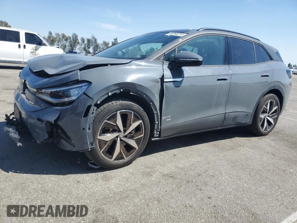 2023 Volkswagen ID.4 Pro with VIN 1V2VMPE86PC042164, listed as a Copart auction lot 50260215 with 4,328 mi miles and Clean Title. Bid and sale history available at DreamBid. Image 1.