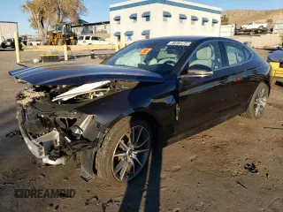 2023 Genesis G70 2.0T with VIN KMTG34TA5PU129289, listed as a Copart auction lot 81873864 with Not Provided miles and Non Repairable. Bid and sale history available at carsss.com. Image 1.