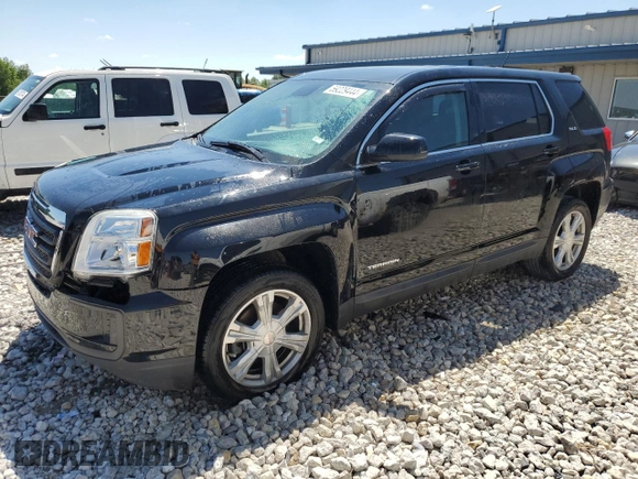 2017 GMC Terrain SLE with VIN 2GKFLSEK1H6297293, listed as a Copart auction lot 59229444 with 107,719 mi miles and Salvage Title. Bid and sale history available at DreamBid. Image 1.