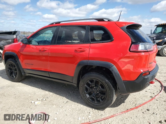 2019 Jeep Cherokee Trailhawk Elite with VIN 1C4PJMBX3KD103406, listed as a Copart auction lot 50162595 with 58,259 mi miles and Clean Title. Bid and sale history available at carsss.com. Image 2.
