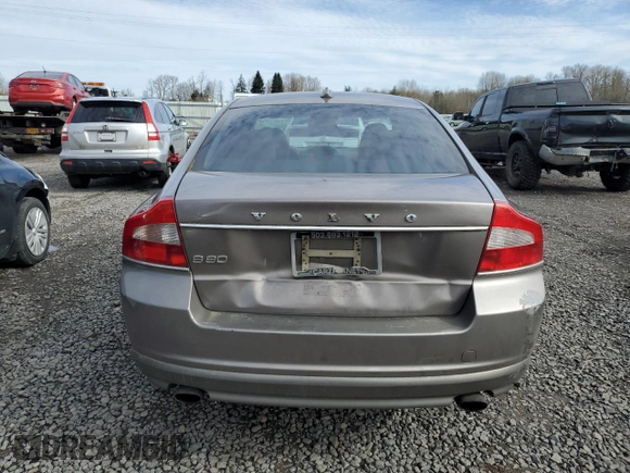 2012 Volvo S80 3.2L with VIN YV1940AS5C1152618, listed as a Copart auction lot 46994785 with 171,112 mi miles and Salvage Title. Bid and sale history available at carsss.com. Image 6.
