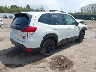 2024 Subaru Forester Wilderness with VIN JF2SKAJC1RH414549, listed as a IAAI auction lot 42169132 with 9,798 mi miles and . Bid and sale history available at DreamBid. Image 4.