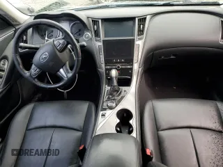 2014 Infiniti Q50 Premium with VIN JN1BV7AR2EM703991, listed as a Copart auction lot 85710924 with 193,804 mi miles and Salvage Title. Bid and sale history available at carsss.com. Image 8.
