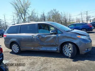 2013 Toyota Sienna XLE with VIN 5TDDK3DC0DS059036, listed as a IAAI auction lot 42069896 with 124,105 mi miles and . Bid and sale history available at DreamBid. Image 13.