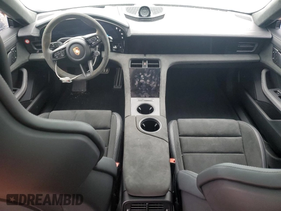 2024 Porsche Taycan GTS with VIN WP0AD2Y15RSA47157, listed as a Copart auction lot 43375725 with 1,555 mi miles and Salvage Title. Bid and sale history available at DreamBid. Image 8.