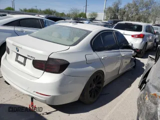 2015 BMW 3 Series 320i with VIN WBA3B1C53FK140638, listed as a Copart auction lot 42840035 with 0 mi miles and Salvage Title. Bid and sale history available at carsss.com. Image 3.