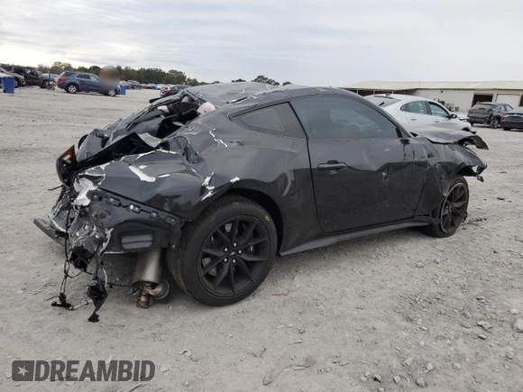 2024 Ford Mustang Dark Horse with VIN 1FA6P8R0XR5504259, listed as a Copart auction lot 76193704 with 0 mi miles and Salvage Title. Bid and sale history available at carsss.com. Image 3.