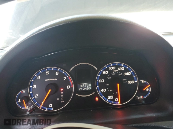 2008 Acura TSX with VIN JH4CL96828C009569, listed as a Copart auction lot 63090095 with 212,430 mi miles and Clean title. Bid and sale history available at DreamBid. Image 9.