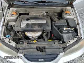 2004 Hyundai Elantra GLS z VIN KMHDN46D34U859307, wystawiony jako Copart lot #53847235 z przebiegiem 91 939 mil mil oraz Szkoda całkowita • Salvage title. Historia ofert i sprzedaży dostępna na DreamBid. Obrazek 11.