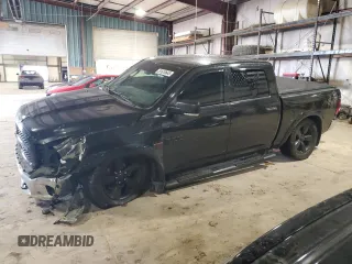 2016 Ram 1500 Lone Star z VIN 1C6RR7LT1GS391967, wystawiony jako Copart lot #51610645 z przebiegiem 177 127 mil mil oraz Szkoda całkowita • Salvage title. Historia ofert i sprzedaży dostępna na DreamBid. Obrazek 1.