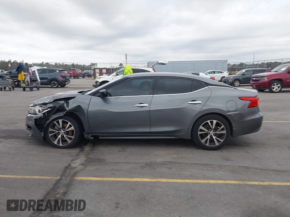 2018 Nissan Maxima SV with VIN 1N4AA6APXJC400203, listed as a IAAI auction lot 41617771 with 107,366 mi miles and . Bid and sale history available at DreamBid. Image 14.