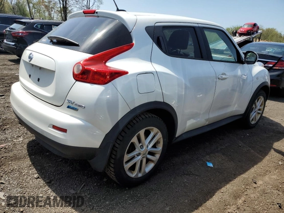 2014 Nissan Juke S with VIN JN8AF5MV2ET481532, listed as a Copart auction lot 54798345 with 188,933 mi miles and Clean title. Bid and sale history available at DreamBid. Image 3.