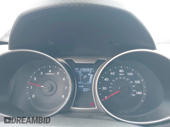 2012 Hyundai Veloster w/Gray Int with VIN KMHTC6AD6CU028810, listed as a IAAI auction lot 42818888 with 149,283 mi miles and . Bid and sale history available at DreamBid. Image 7.