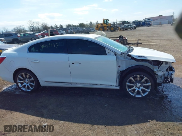 2014 Buick LaCrosse Premium I with VIN 1G4GD5G36EF304692, listed as a IAAI auction lot 41843897 with 65,774 mi miles and . Bid and sale history available at DreamBid. Image 14.
