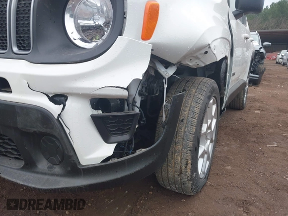 2023 Jeep Renegade Latitude with VIN ZACNJDB15PPP68073, listed as a IAAI auction lot 41482519 with 24,957 mi miles and . Bid and sale history available at DreamBid. Image 19.
