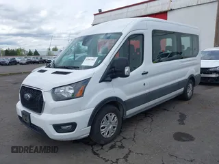 2023 Ford Transit Passenger XL with VIN 1FBAX2C80PKA94008, listed as a IAAI auction lot 42007461 with 35,553 mi miles and . Bid and sale history available at DreamBid. Image 17.