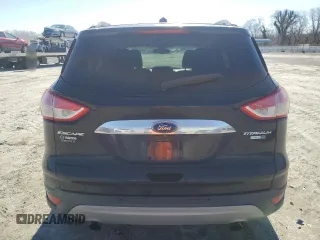 2014 Ford Escape Titanium with VIN 1FMCU9J9XEUC86597, listed as a Copart auction lot 45321355 with 142,278 mi miles and Salvage Title. Bid and sale history available at carsss.com. Image 6.