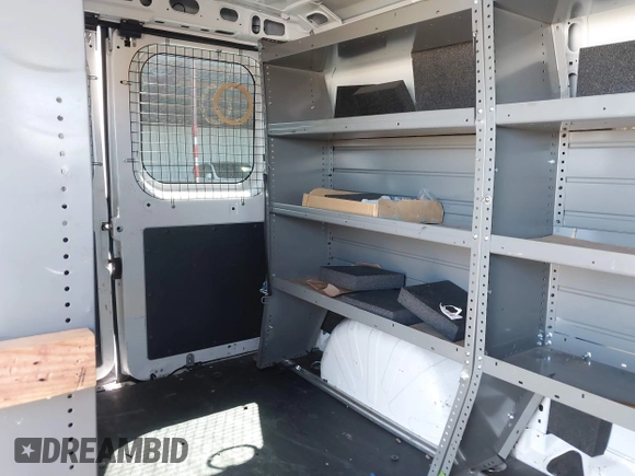 2019 Ram ProMaster Cargo with VIN 3C6TRVNG2KE535158, listed as a IAAI auction lot 41973909 with 91,922 mi miles and . Bid and sale history available at DreamBid. Image 8.
