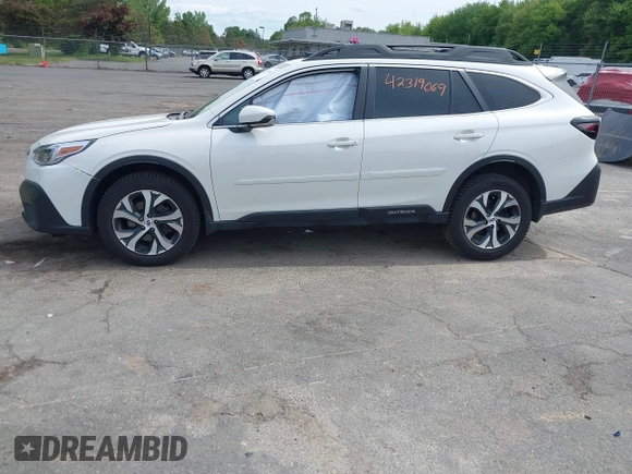 2021 Subaru Outback Limited с VIN 4S4BTANC5M3123155, выставлен на аукционе IAAI как лот 42319069 с пробегом 33 736 миль миль и . История ставок и продаж доступна на DreamBid. Изображение 14.