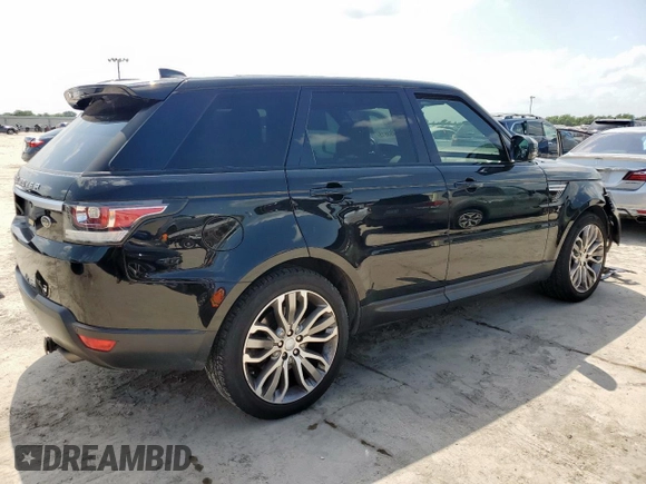 2017 Land Rover Range Rover Sport HSE with VIN SALWR2FV0HA692242, listed as a Copart auction lot 61453815 with 79,610 mi miles and Salvage title. Bid and sale history available at DreamBid. Image 3.