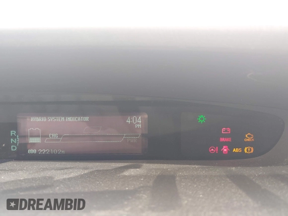 2011 Toyota Prius I with VIN JTDKN3DU3B0266401, listed as a IAAI auction lot 41951276 with 222,102 mi miles and . Bid and sale history available at DreamBid. Image 17.