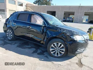 2016 Acura MDX w/Tech/Entertainment with VIN 5FRYD4H64GB045671, listed as a IAAI auction lot 41888947 with 71,084 mi miles. Bid and sale history available at carsss.com. Image 1.