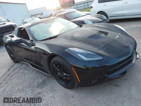 2017 Chevrolet Corvette 1LT with VIN 1G1YB2D71H5120591, listed as a IAAI auction lot 40208363 with 26,397 mi miles and . Bid and sale history available at DreamBid. Image 1.
