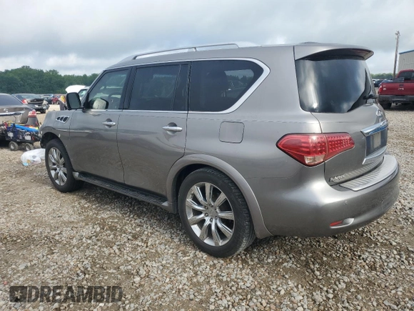 2013 Infiniti QX56 с VIN JN8AZ2NF9D9530007, выставлен на аукционе Copart как лот 56314365 с пробегом Не указан миль и Списание • Salvage title. История ставок и продаж доступна на DreamBid. Изображение 2.