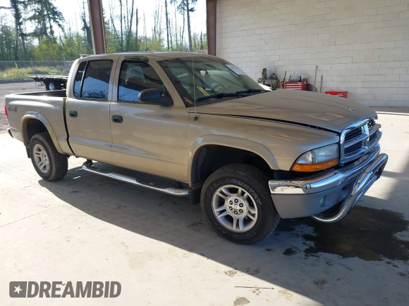 2003 Dodge Dakota SLT with VIN 1D7HG48N03S344321, listed as a IAAI auction lot 42074421 with 96,489 mi miles and . Bid and sale history available at DreamBid. Image 1.