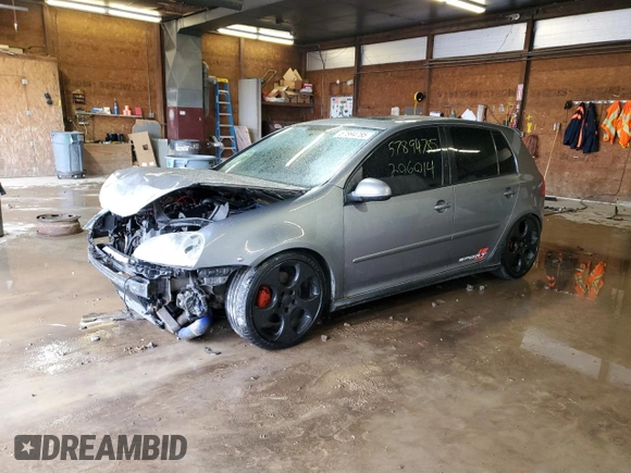 2008 Volkswagen GTI z VIN WVWGD71K28W337242, wystawiony jako Copart lot #57894785 z przebiegiem 206 014 mil mil oraz Szkoda całkowita • Salvage title. Historia ofert i sprzedaży dostępna na DreamBid. Obrazek 1.
