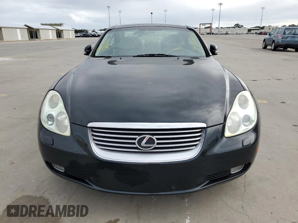 2004 Lexus SC 430 with VIN JTHFN48Y740060584, listed as a Copart auction lot 77255094 with Not Provided miles and Non Repairable. Bid and sale history available at DreamBid. Image 5.