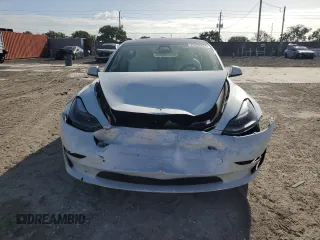 2021 Tesla Model 3 Standard Range Plus with VIN 5YJ3E1EA4MF089259, listed as a Copart auction lot 75398924 with 32,166 mi miles and Salvage Title. Bid and sale history available at DreamBid. Image 5.