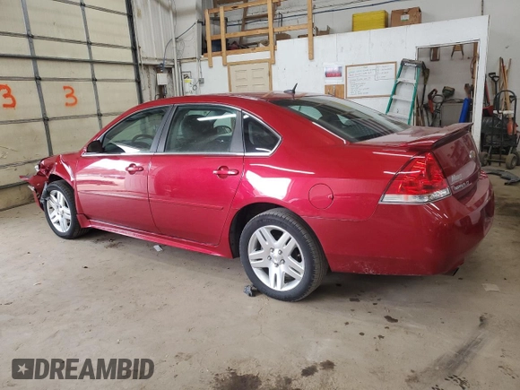2013 Chevrolet Impala LT with VIN 2G1WB5E35D1152590, listed as a Copart auction lot 52171305 with 96,781 mi miles and Salvage Title. Bid and sale history available at DreamBid. Image 2.