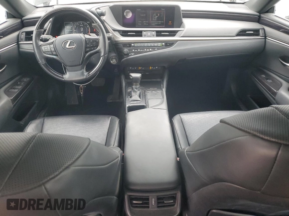 2019 Lexus ES 350 with VIN 58ABZ1B12KU030028, listed as a Copart auction lot 52530685 with 47,322 mi miles and Salvage Title. Bid and sale history available at DreamBid. Image 8.