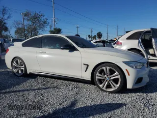 2016 BMW 4 Series 428i with VIN WBA3N7C58GK225681, listed as a Copart auction lot 87835985 with 67,683 mi miles and Salvage Title. Bid and sale history available at carsss.com. Image 4.