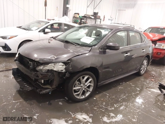 2013 Nissan Sentra SV with VIN 3N1AB7AP3DL651671, listed as a IAAI auction lot 41683700 with 179,843 mi miles. Bid and sale history available at carsss.com. Image 19.