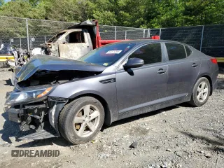 2015 Kia Optima LX z VIN KNAGM4A75F5628022, wystawiony jako Copart lot #54171265 z przebiegiem 190 496 mil mil oraz Szkoda całkowita • Salvage title. Historia ofert i sprzedaży dostępna na DreamBid. Obrazek 1.