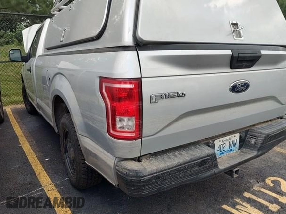 2016 Ford F-150 XL with VIN 1FTNF1CF9GKD67150, listed as a IAAI auction lot 42717385 with 101,636 mi miles and . Bid and sale history available at DreamBid. Image 3.