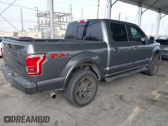 2016 Ford F-150 XLT with VIN 1FTEW1EG8GKE16490, listed as a IAAI auction lot 40622454 with 156,573 mi miles. Bid and sale history available at carsss.com. Image 4.