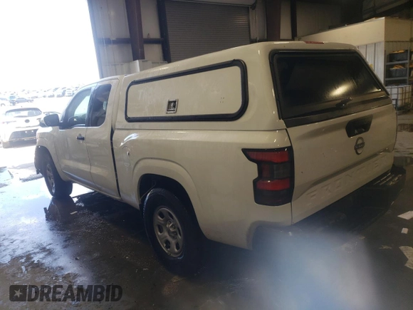 2024 Nissan Frontier S with VIN 1N6ED1CL6RN632939, listed as a Copart auction lot 57510545 with 34,413 mi miles and Clean title. Bid and sale history available at DreamBid. Image 2.