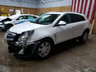 2012 Cadillac SRX Luxury Collection with VIN 3GYFNAE35CS596878, listed as a Copart auction lot 50736725 with 130,007 mi miles and Clean Title. Bid and sale history available at DreamBid. Image 1.